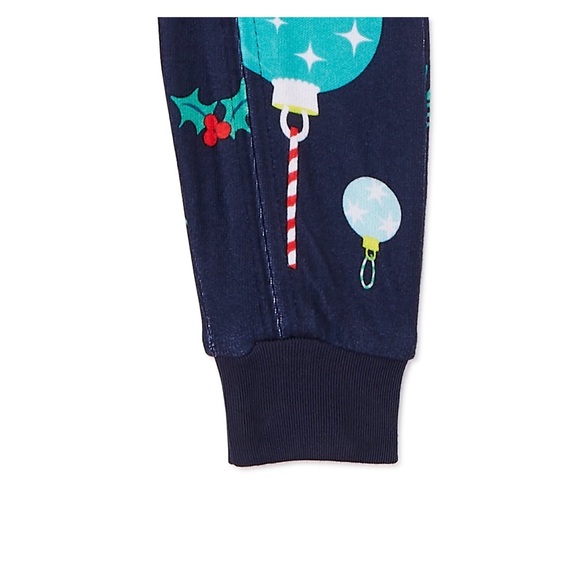 Disney’s 100th Anniversary Infant One-Piece Christmas Pajamas, Sizes 6M-9M NWT - Picture 3 of 4